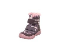 Superfit Mädchen Leder-Winterstiefel Crystal Lila/Rosa Größe 27