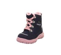 Superfit HUSKY1 warm gefütterte Gore-Tex Schneestiefel, Blau/Rosa 8010, 23 EU Weit