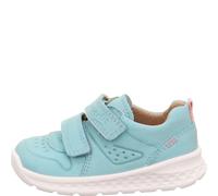 Superfit Mädchen Sneaker BREEZE Leder Hellgrün/Rosa Größe 22