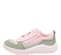 Superfit Mädchen Sneaker KICKS Hellgrün/Rosa Größe 29 EU Weit