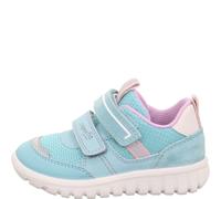 Superfit Mädchen Sport7 Mini Sneaker, Hellgrün Lila 7530, 26 EU