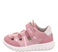 superfit Mädchen Sneaker low SPORT7 MINI 29 Rosa/Hellgrau