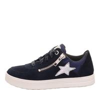 Superfit Mädchen Stella Sneaker, Blau Silber 8020, 25 EU