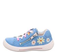 superfit Mädchen Sneaker low TENSY 32 Hellblau/Mehrfarbig