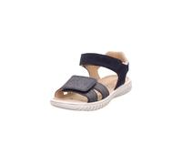 Superfit Mädchen Sparkle Sandale, Blau 8020, 27 EU