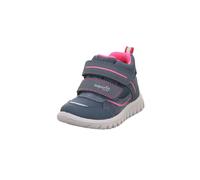Superfit SPORT7 Mini Sneaker, BLAU/PINK 8010, 27 EU Schmal
