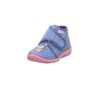 superfit Mädchen Hausschuh SPOTTY 24 Blau