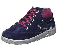 Stiefelette Leder \ STARLIGHT - Farbe - BLAU/ROT - Größe - 22