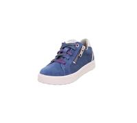 Halbschuh Leder \ STELLA BLAU/SILBER - Gr. - 31