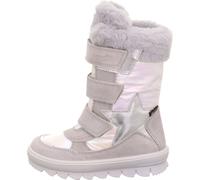 superfit Mädchen Stiefel FLAVIA 27 Hellgrau/Weiß