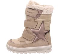 Superfit Mädchen Flavia Warm Gefütterte Gore-tex Schneestiefel, Beige 4000, 32 EU Weit