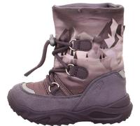 Snowboots SUPERFIT "Winterstiefel GLACIER WMS: weit" Gr. 22, lila (lila, kombiniert) Kinder Schuhe Stiefel Boots mit wasserdichter GORE-TEX Membrane (82728529-22) lila, kombiniert