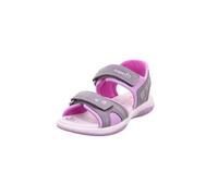 Sandale Leder \ SUNNY HELLGRAU/LILA - Gr. - 28
