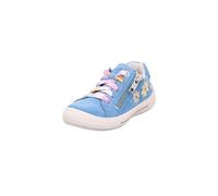 superfit Leder-Sneakers "Tensy" in Hellblau - Größe 33 | Kindersneakers