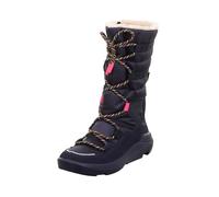 Superfit Mädchen Twilight Warm Gefütterte Gore-tex Schneestiefel, Blau Pink 8000, 34 EU Weit
