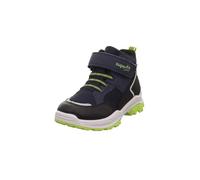 Superfit Mädchen und Jungen Ankle Boots Jupiter, Kinder Stiefeletten, Weite: W V, uebergangsschuhe, uebergangsstiefel, BLAU/HELLGRÜN (000), 26 EU