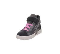 Superfit Mädchen und Jungen Ankle Boots Stella, Kinder Stiefeletten, Weite: M IV, flach, Stiefel, Bootee, Booties, halbstiefel, GRAU (000), 27 EU