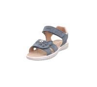 Superfit Mädchen und Jungen Sandalen SPARKLE, Kinder Sandalen, Weite: Mittel, No Membrane, strandschuhe, freizeit, kids, leger, BLAU/SILBER (000), 33 EU