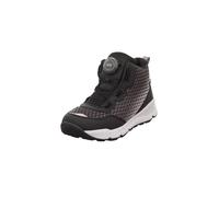 Superfit Mädchen und Jungen Schnürhalbschuhe Free Ride, Kinder Stiefeletten, Weite: M IV, Strassenschuhe, Stiefel, SCHWARZ/HELLGRAU (000), 32 EU
