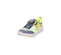 Superfit Mädchen und Jungen Sneaker Kicks, Kinder Halbschuhe, Weite: Weit, lose Einlage, Gore-TEX® Prism XT, atmungsaktiv, BLAU/GELB (030), 37 EU
