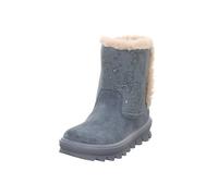 Superfit Mädchen und Jungen Winterstiefel Flavia, Kinder Stiefeletten, Weite: M IV, uebergangsschuhe, uebergangsstiefel, Winterboots, BLAU (010), 28 EU