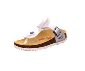 Superfit - Mädchen Zehentrenner Pantolette silber METALLIC SILBER - Gr. - EU 31