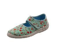 Superfit - MÄDCHENHAUSSCHUH \ BELINDA GRÜN/ROT - Gr. - 26