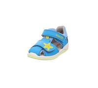 Superfit Boomerang Sandale, Türkis/Gelb 8400, 25 EU