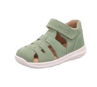 Superfit - Klett-Sandalen BUMBLEBEE mit Zehenschutz in hellgrün Gr.21
