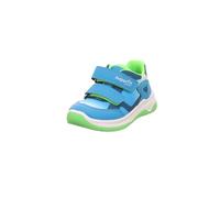 Superfit Jungen Sneaker COOPER Low Hellblau/Hellgrün Größe 30