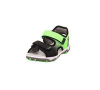 Superfit Kindersandalen Mike 3.0 Schwarz/Hellgrün Größe 27