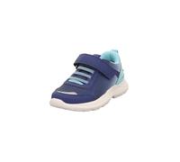 Superfit Rush Sneaker, Blau/Hellgrün 8080, 28 EU