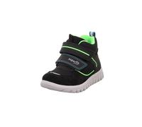 superfit Jungen Sneaker high SPORT7 MINI 33 Schwarz/Hellgrün