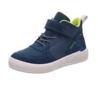 Superfit Jungen Sneaker High Maverick Leder/Synthetik Blau/Hellgrün Größe 31