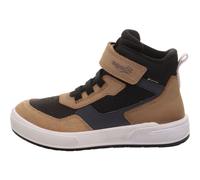 superfit Leder-Sneakers "Maverick" in Braun - Größe 33 | Kindersneakers