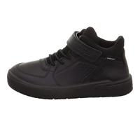 Sneaker SUPERFIT "MAVERICK WMS: Weit", Mädchen, Gr. 27, schwarz, Lederimitat, Nappaleder, Polyester, unifarben, Schuhe Sneaker, Boots mit Sympatex-Memberan, Größenschablone zum Download (26925227-27)