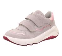 superfit Leder-Sneakers "Melody" in Hellgrau - 43% | Größe 37 | Kindersneakers