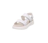 Legero Damen Komfort-Plateau-Sandale SUNWALKER Metallic Silber Größe 39
