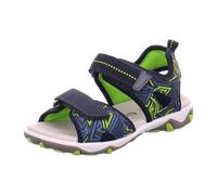 Sandale SUPERFIT "MIKE" Gr. 31, bunt (blau, hellgrün) Kinder Schuhe Sommerschuh, Klettschuh, Outdoorschuh, mit Klettverschlüssen (72558258-31)