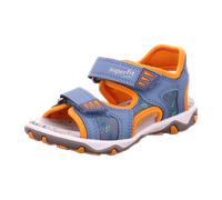 Superfit Kinderschuhe Sandalen BLAU/ORANGE BLAU/ORANGE - Gr. - 34