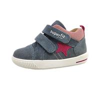 Superfit Mädchen Moppy Lauflernschuhe, Blau Pink 8040, 22 EU