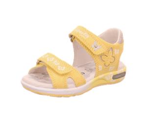 Superfit Offene Mädchenschuhe für Kinder, gelb, Größe 26 EU