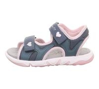 superfit Mädchen Sandale PEBBLES 32 Blau/Rosa