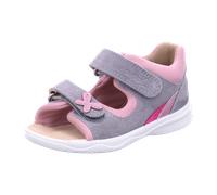 Superfit Mädchen Polly Sandale, Grau Rosa 2000, 22 EU Weit