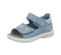 Superfit Sandale Leder Polly Mädchen Hellblau/Silber Größe 21