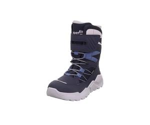 Superfit Rocket warm gefütterte Gore-Tex Schneestiefel, BLAU/HELLGRAU 8000, 35 EU