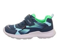 Superfit Sneaker Low RUSH Unisex Blau/Hellgrün Größe 33