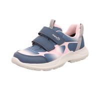 superfit Mädchen Sneaker low RUSH 27 Blau/Rosa