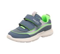 Superfit Rush Sneaker, Blau/Hellgrün 8040, 28 EU