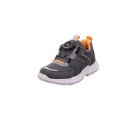 Superfit Sneaker RUSH Low Kinder Synthetik Grau/Orange Größe 32